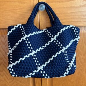 Naghedi Medium St Barth Rope Tote - Ink Blue